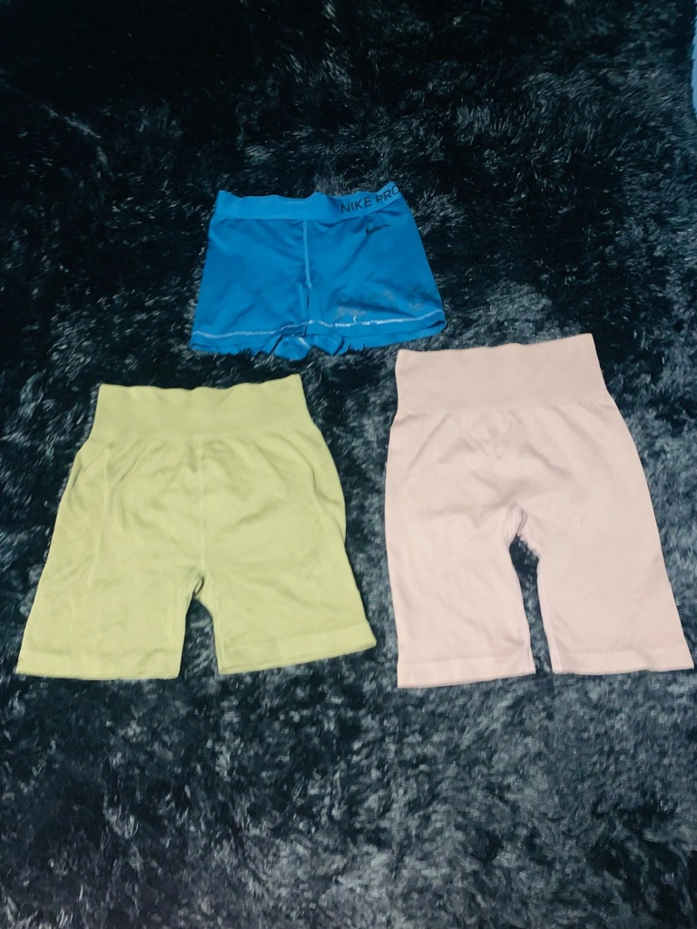 Nike Pro and 90 Degree By Flex Women’s Shorts Never Worn (Size Small)